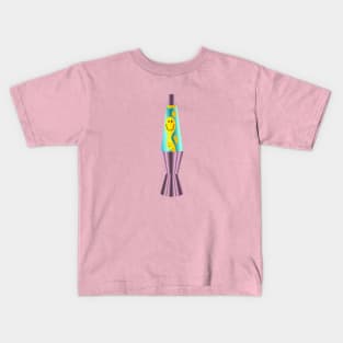 Smiley Lava Lamp Kids T-Shirt